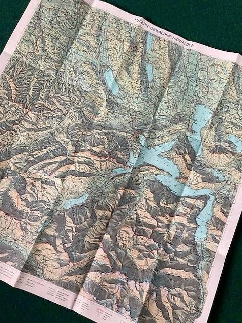Cartine & Atlanti: 2 alte Schülerkarten – Usato da Weinfelden venduto da ehckk56 4