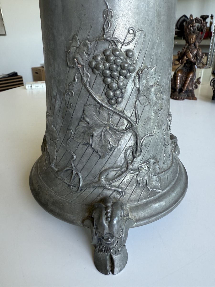 Caraffe: Orivit Jugendstil Prunkkanne um 1900 – Usato da Zürich venduto da Geniuss 3