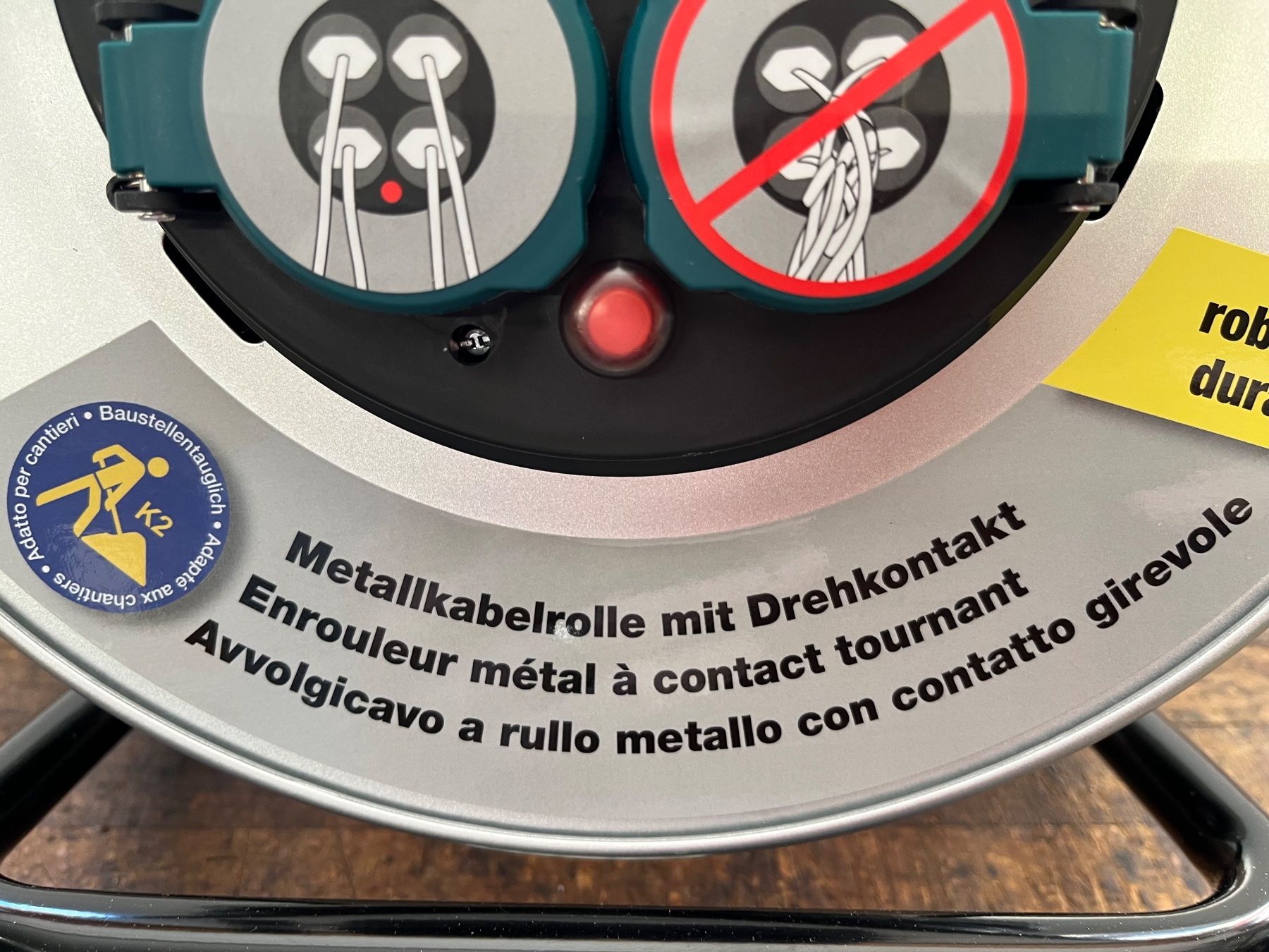 Cavi: Metallkabelrolle 30m – Nuovo e nell'imballaggio originale da Küblis venduto da hypofacto 2