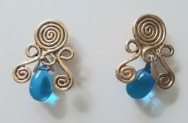 Boucles d'oreilles clips Jean Xavier Duhart vintage