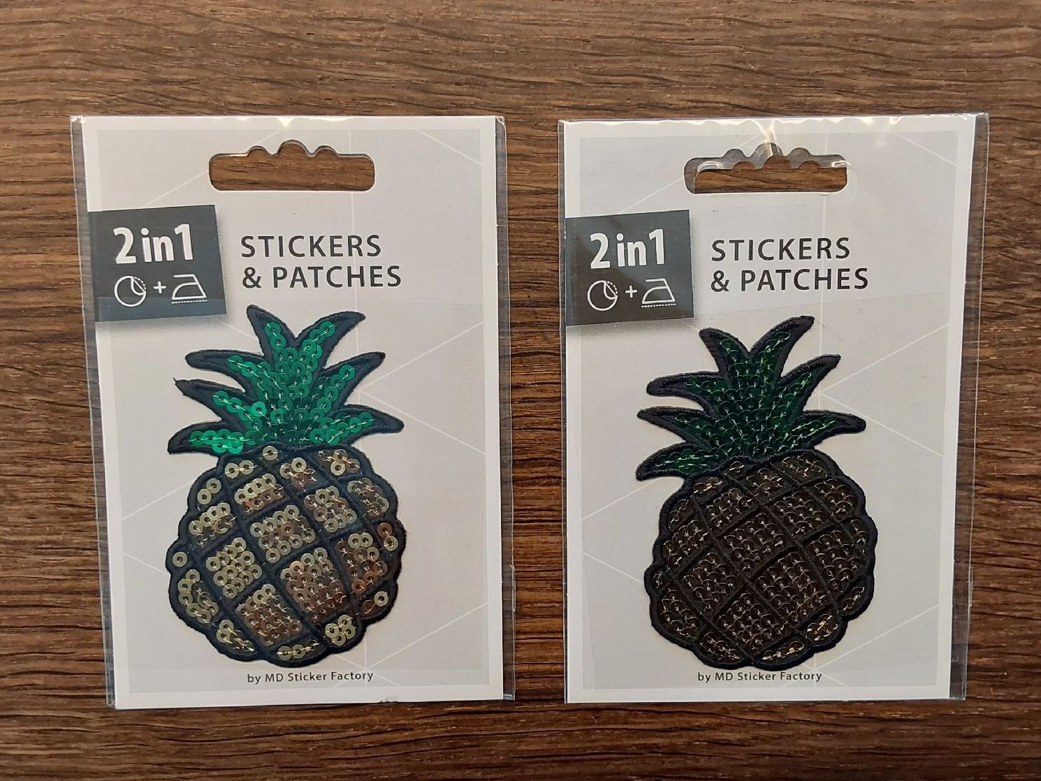 Patches: 2 Bügelmotive Ananas neu – Neu und originalverpackt aus Köniz von scopello12