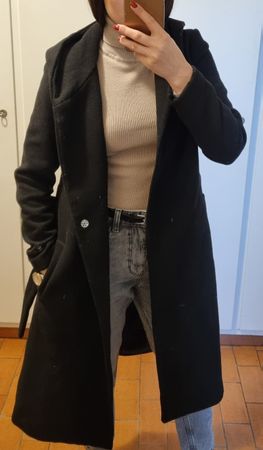 H&M Damen Wollmantel, Gr. 36