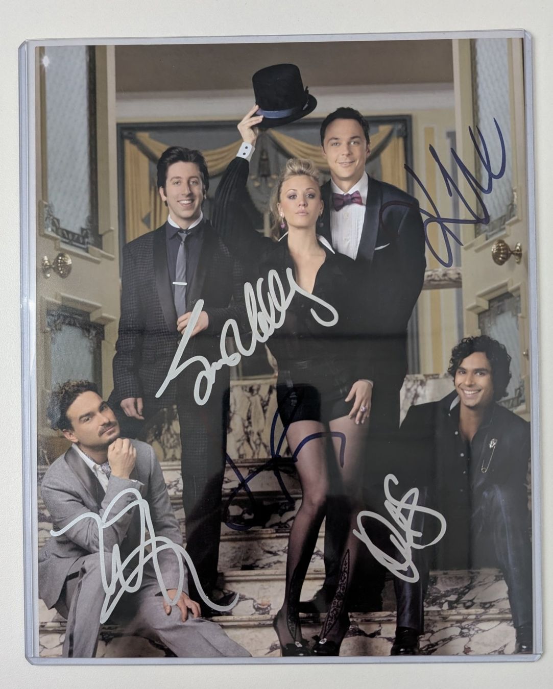 Autografi: Big Bang Theory Autogramme mit Echtheitszertifikat – Usato da Bottmingen venduto da dan_c5wb