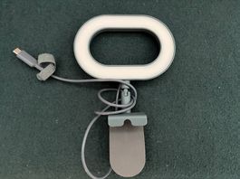IKEA STÄNKREGN LED-Ringleuchte für PC / Laptop (USB-C)