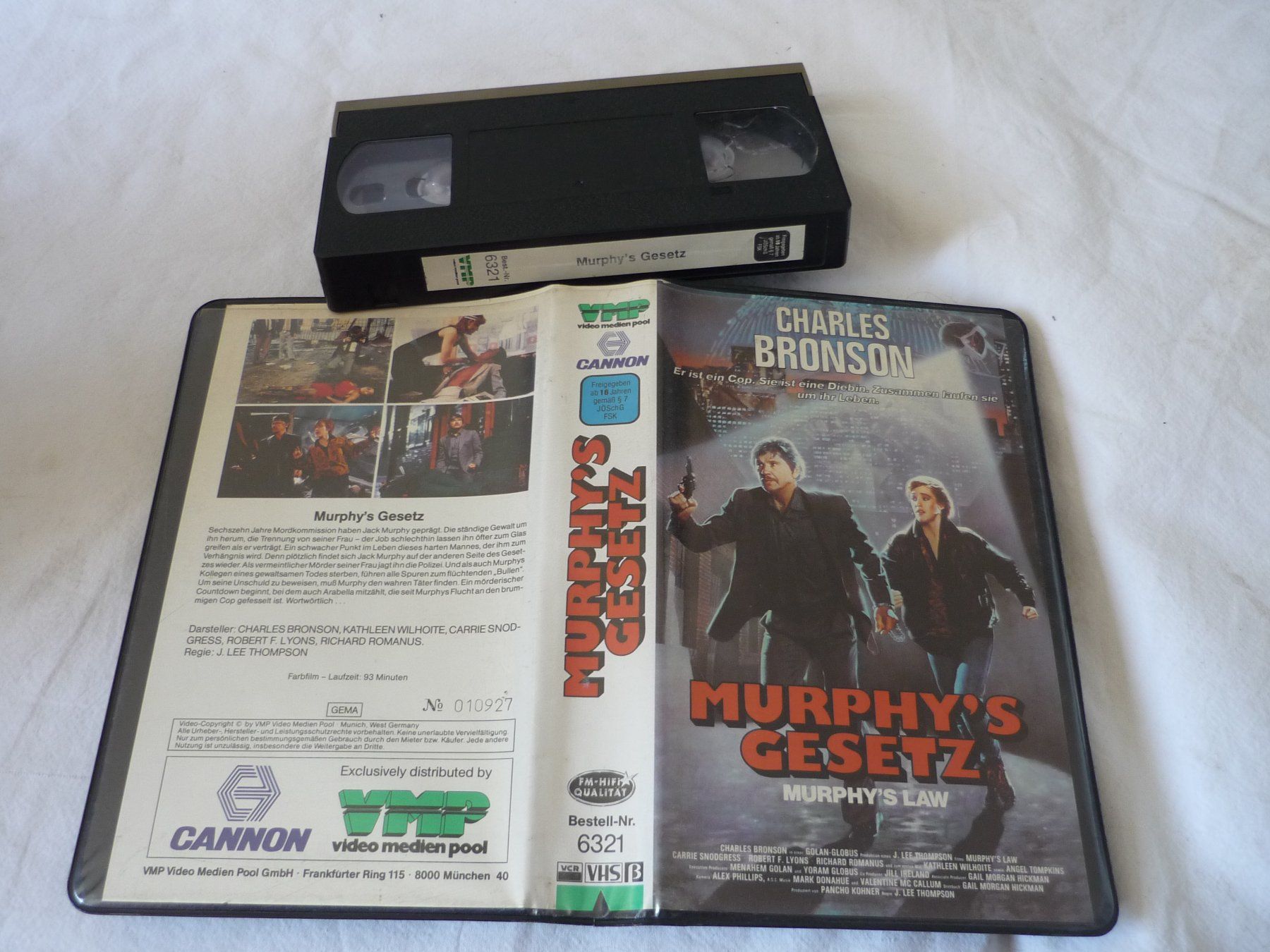 Alle VHS: VHS Rare 80er Videokassette - Murphys gesetz – Gebraucht aus Beringen von Flatretriever