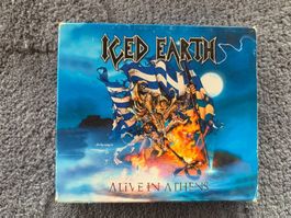 Iced Earth Alive In Athens 3CD Heavy Metal Slipcase Digipak