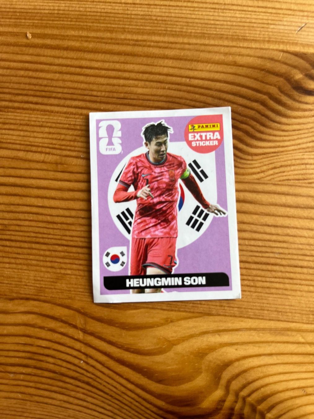 Aufkleber: heungmin son extra sticker lila – Gebraucht aus Brittnau von Bouri85