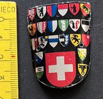 Kantone Schweiz, Wanderstockplakette, Vintage