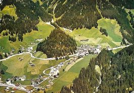 LANGWIES b. Arosa - Flugaufnahme