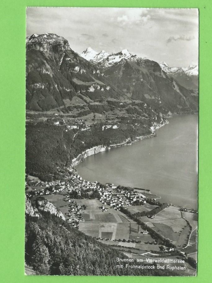 Cartoline postali: Brunnen am Vierwaldstättersee – Usato da Zürich venduto da t24_de