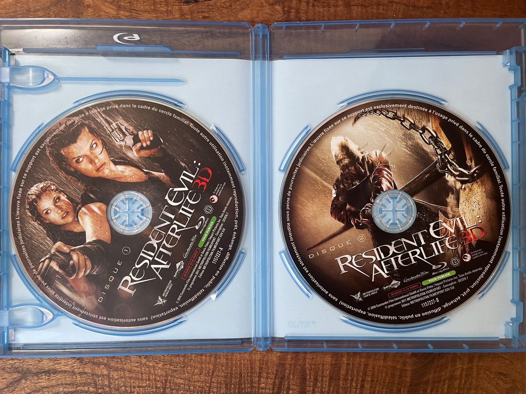 Tutti i DVDs: Resident Evil Afterlife 3D blu-ray – Usato da Vevey venduto da c_lathion 2