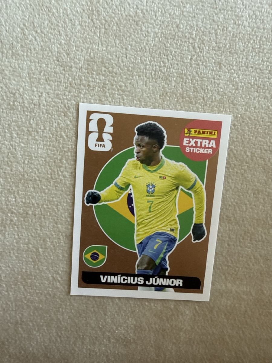Panini Carte collezionabili: Vinicius Junior Bronze – Nuovo e nell'imballaggio originale da Oetwil a.d. Limmat venduto da mme_2ffs