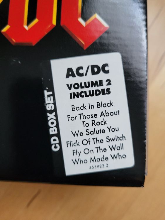 AC/DC Box Set Volume 2 - 5 CDs | Kaufen auf Ricardo