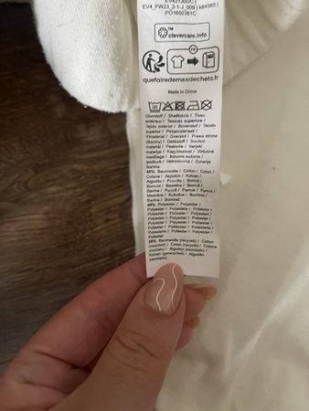 Even&Odd Pullover mit Reissverschluss weiss guter Zustand