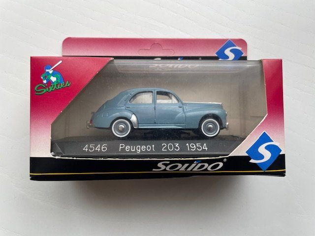 Solido Modellini d'auto: Peugeot 203 Solido – Nuovo e nell'imballaggio originale da Ursy venduto da DK8