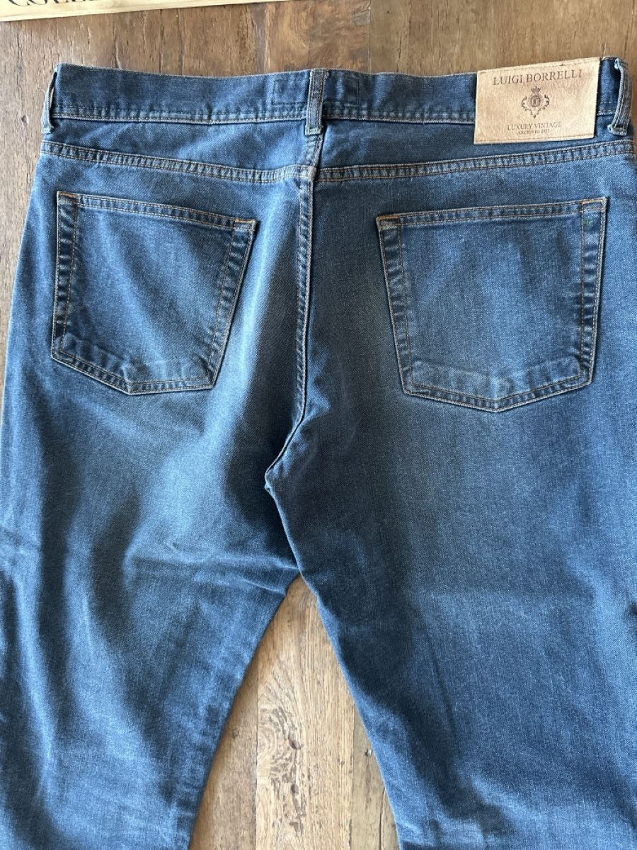 Jeans: Luigi Borrelli Jeans Size 38 – Usato da Cologny venduto da pichi26 7