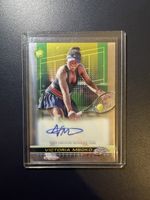 2024 Topps Chrome Tennis Victoria Mboko Rookie Auto