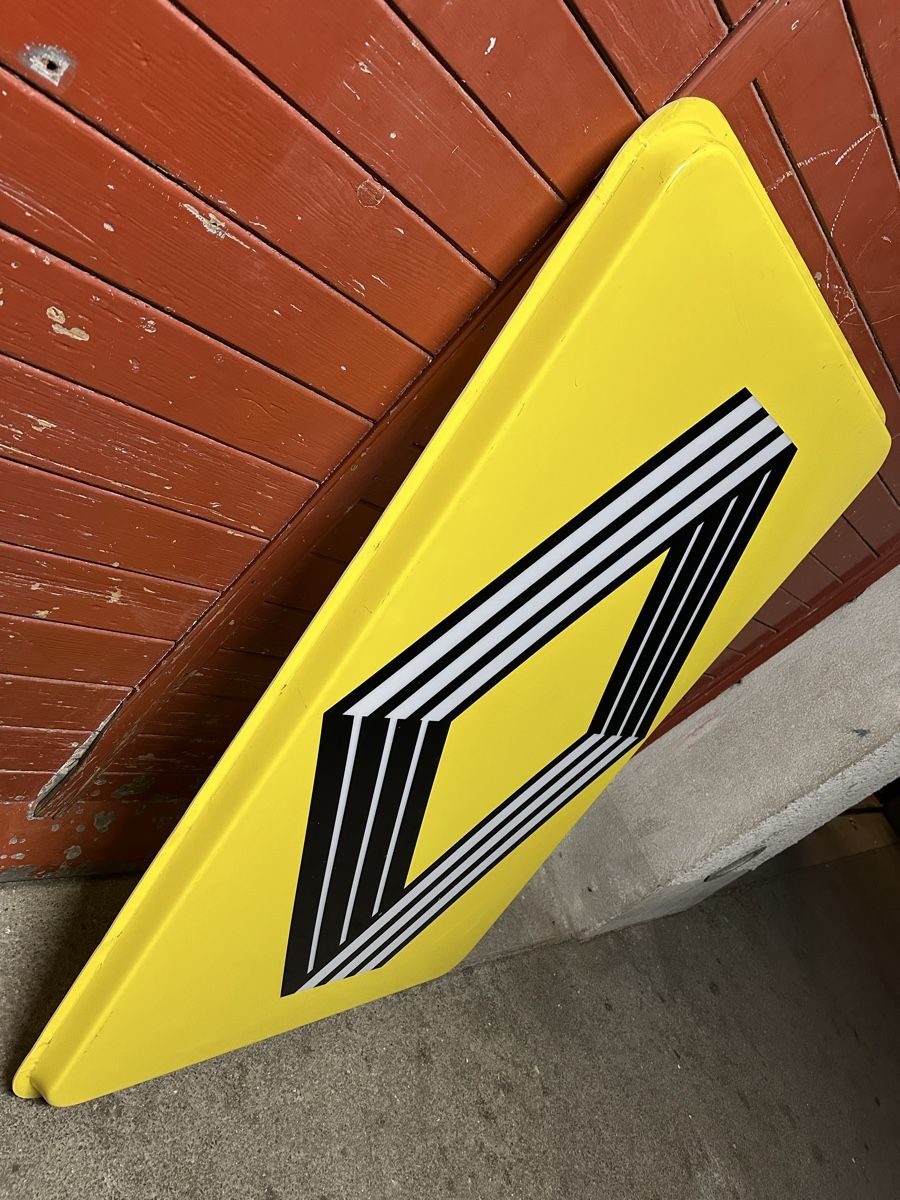 Tutte le decorazioni: Renault Leuchtreklame Werbung Abdeckung  – Usato da Reinach AG venduto da rares75 2