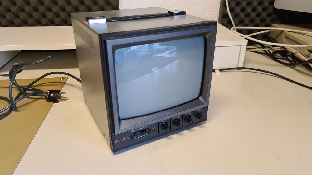 Monitor Hitachi CRT for Retro Computer (Apple II, C64, etc) (Gebraucht ...