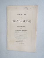 Panorama  du Grand-Saléve - Litho