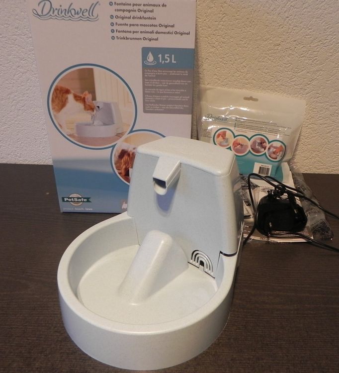 Drinkwell Mini Trinkbrunnen 1,2 L – für frisches Wasser