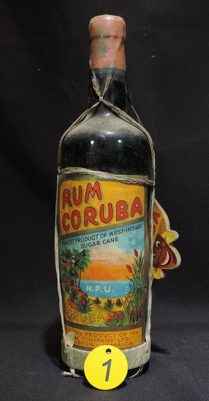 Coruba Bevande alcoliche: Rum Coruba Jamaica Flasche alt – Usato da Duggingen venduto da roterbambus