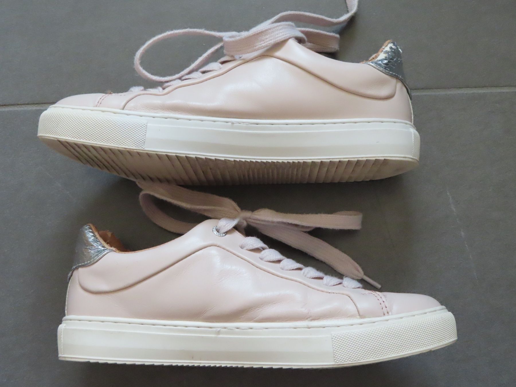 Pepe Jeans Scarpe da donna: PEPE Jeans schöne Leder-Sneaker Gr.38 – Usato da Wallenried venduto da Asyano 3