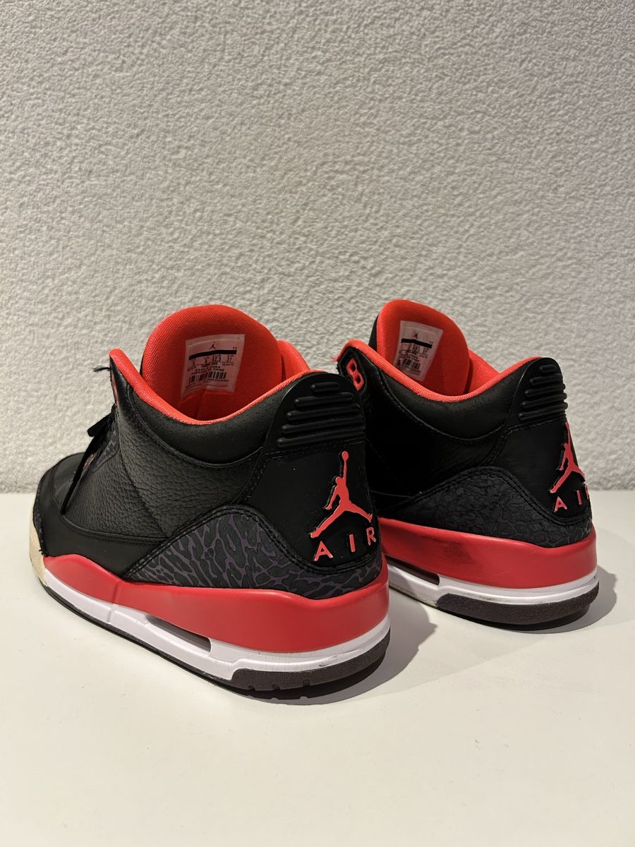 Jordan Scarpe da uomo: Jordan 3 Retro Crimson – Usato da Kandersteg venduto da StivieSmallz 2