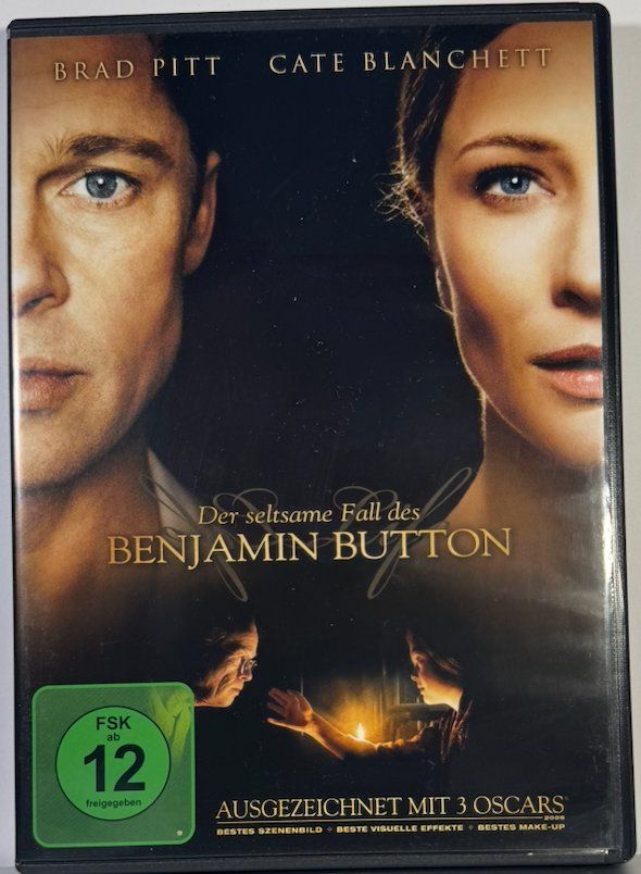 Alle DVDs: DVD der seltsame Fall des BENJAMIN BUTTON BRAD PITT CATE BLA – Gebraucht aus Wisen von gigisna