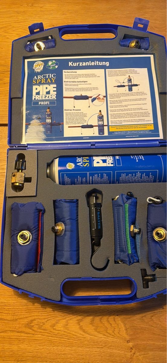 Alle Werkzeuge: ARCTIC SPRAY Pipe Freezer Profi Set neuwertig – Neu und originalverpackt aus Rebstein von abr_slg8 1