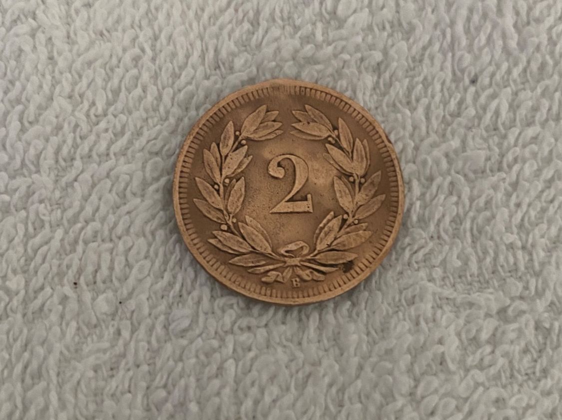 Tutti le monete: 2 centimes/rappen 1903 – Usato da Nyon venduto da Ilmi09 1