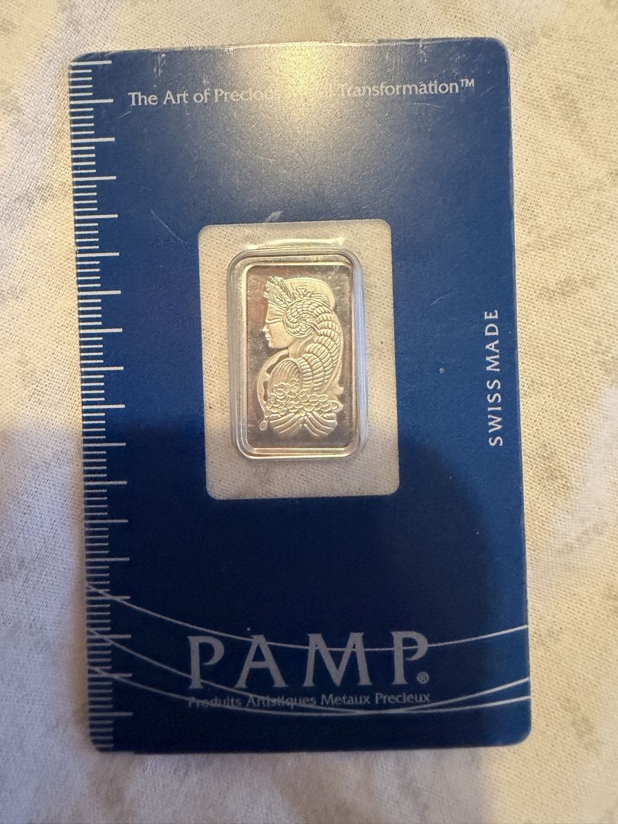 Pamp Edelmetalle: PAMP Suisse 5g Platinbarren 999.5 – Neu und originalverpackt aus Bern von dem_p6b5 1