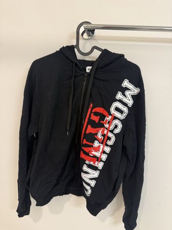 Moschino Underwear Kapuzenjacke Damen, Schwarz, Grösse 38