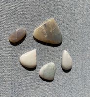 5 Stk  Cabochons Opal echt  neu gross    LOT  Sammlung