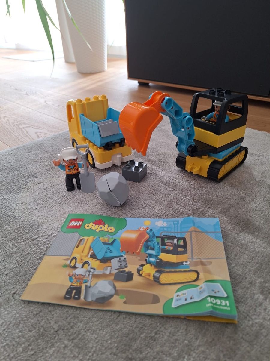 Lego Giocattoli: LEGO DUPLO Bagger und Laster – Usato da Bachenbülach venduto da Jennyg