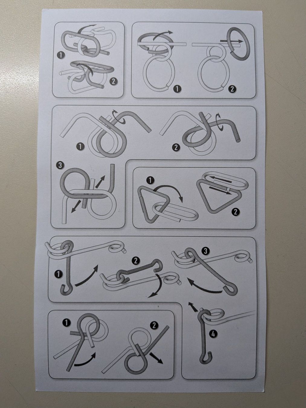 Giochi: Schmidt - Metall-Knobelei [komplett] – Usato da Port venduto da gecotom 4