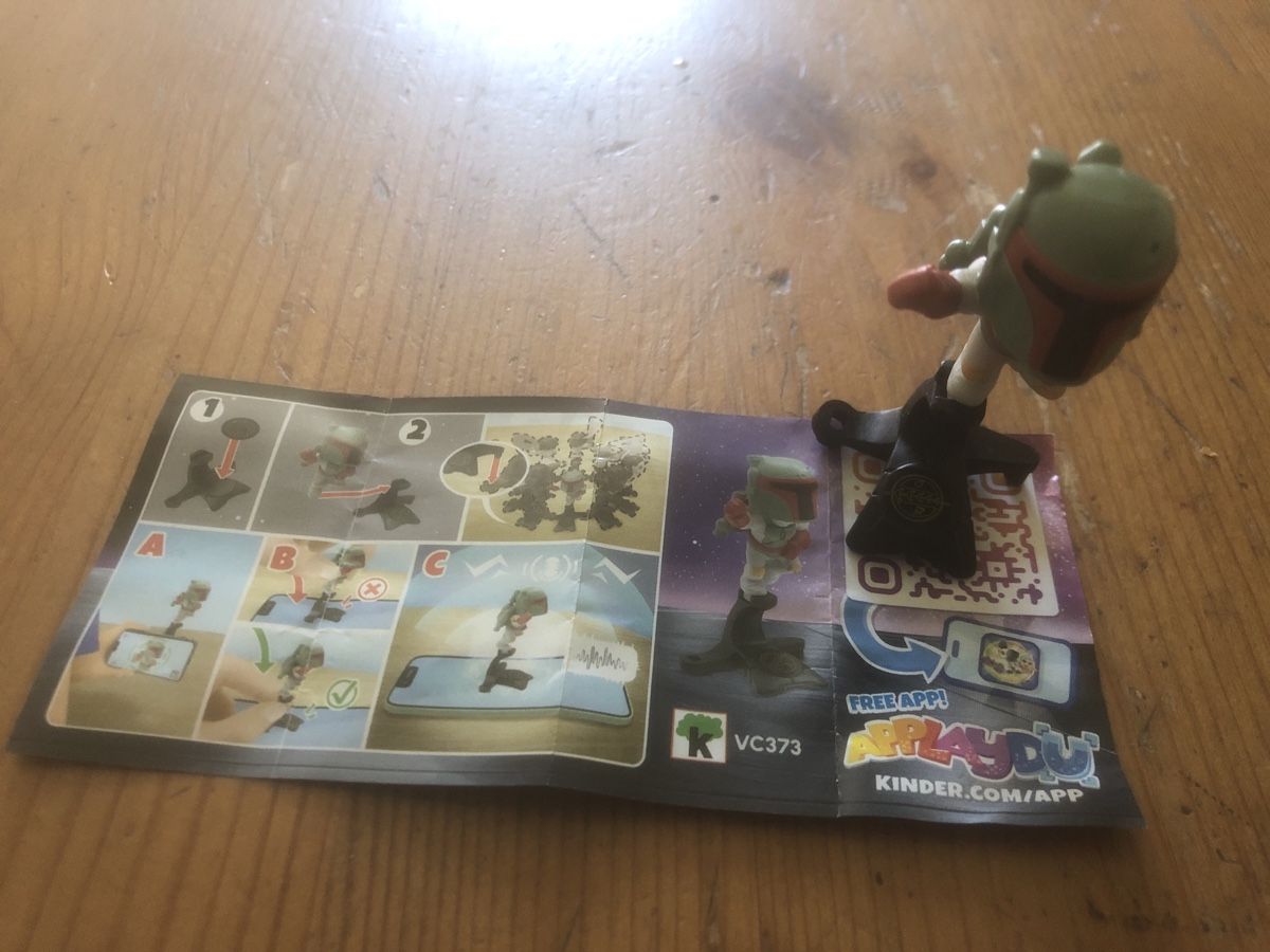 Giocattoli: Kinder Bobba Fett – Usato da Lausanne venduto da fransadpop 1