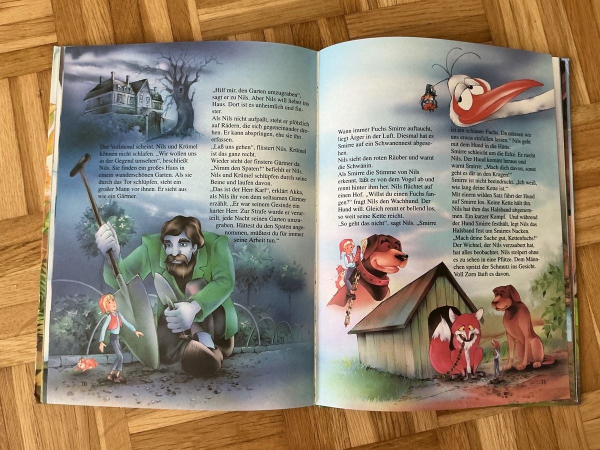 Libri: Nils Holgersson, Kinderbuch Klassiker – Usato da Zuchwil venduto da Commander0 2