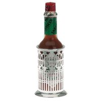 TABASCO HOLDER VERSILBERT, NEU, SO EDEL!