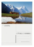 Grindelwald Grosse Scheidegg Oberland AVG Bus Saurer 3DUK50