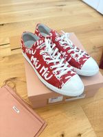 Miu Miu Sneakers Rot Gr. 41