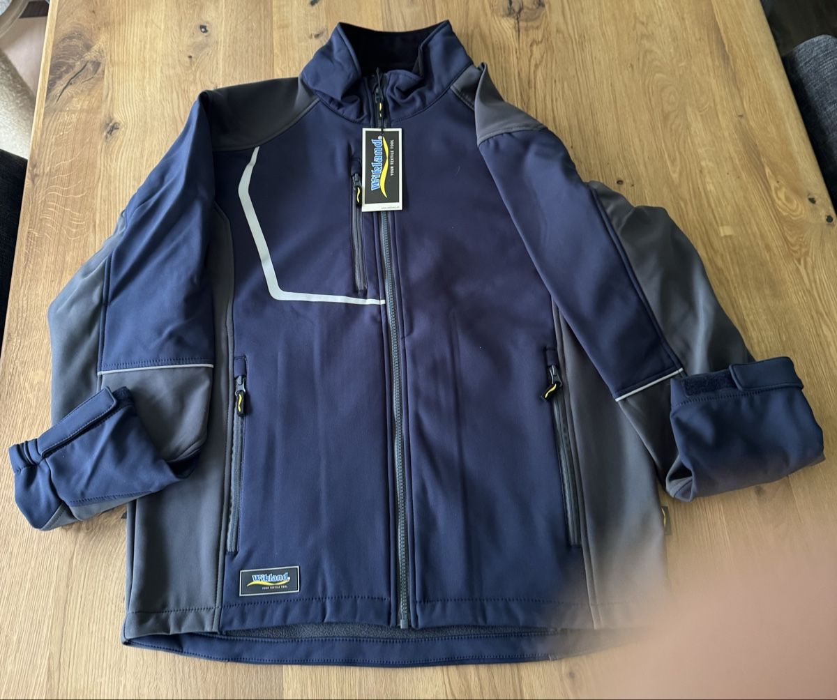 Wikland Giacche: Vikland Softshell Jacket M Navy/Grey Windproof & Water-Resis – Nuovo e nell'imballaggio originale da Riehen venduto da Lord7M7 3