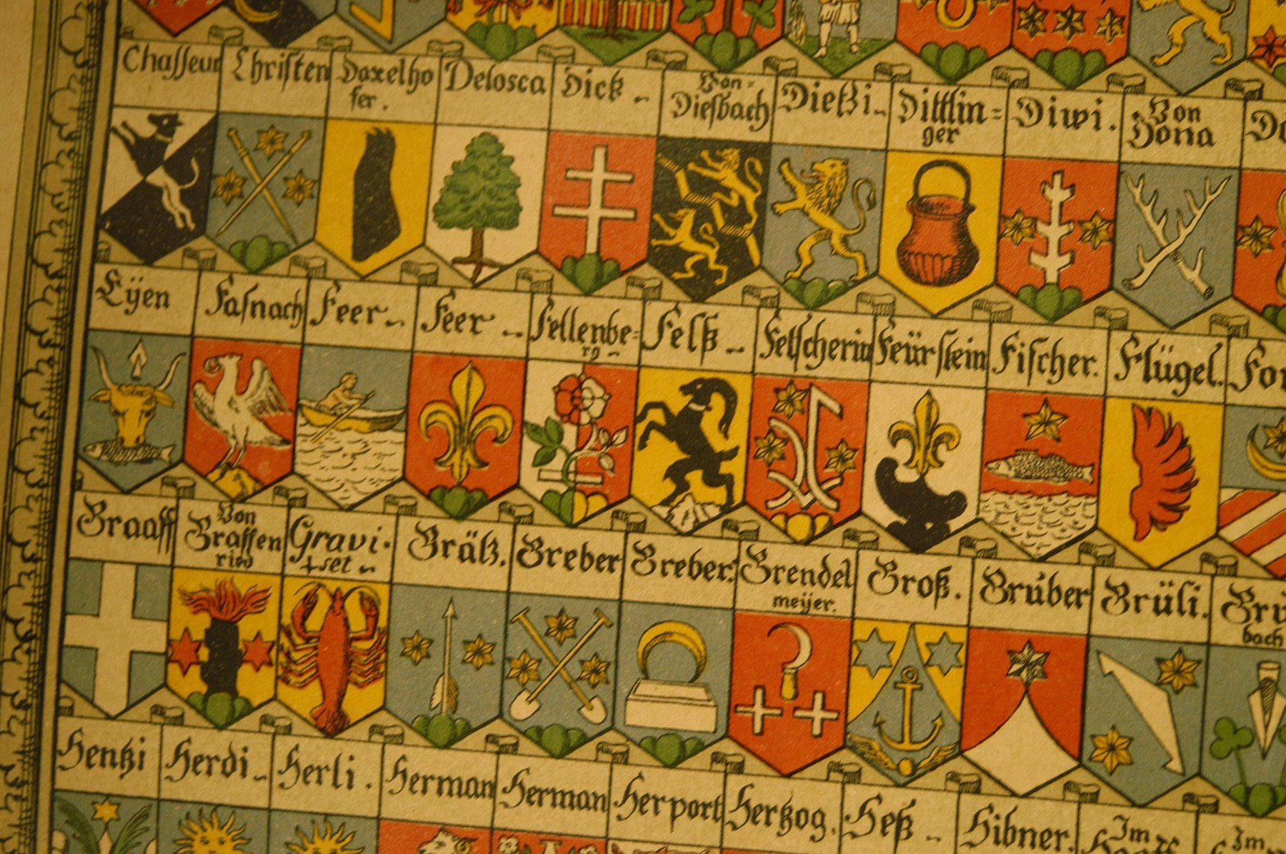 Foto & Immagini: Wappen Berner Regimente und Geschlechter  Druck – Usato da Herisau venduto da Wisen 8