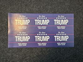 Re-Elect Trump Make America Great Again Aufkleber