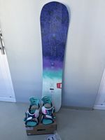 Neues Nidecker MICRON VENUS Snowboard 130cm + Neue Bindung