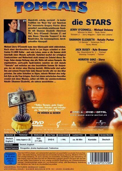 Tutti i DVDs: Tomcats – Usato da Horn venduto da Wings0 1