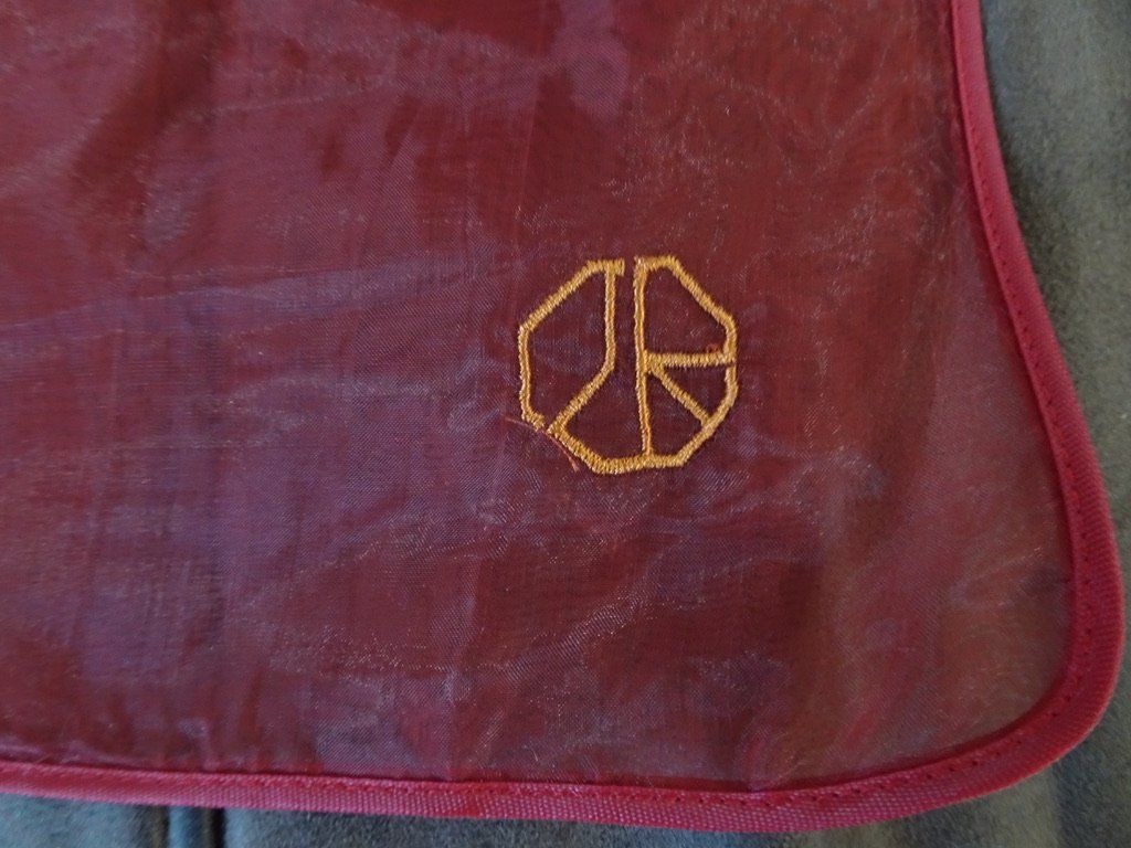 Borse: Pochette rouge en tissu fin – Usato da Châtelaine venduto da fil_7lqg 2