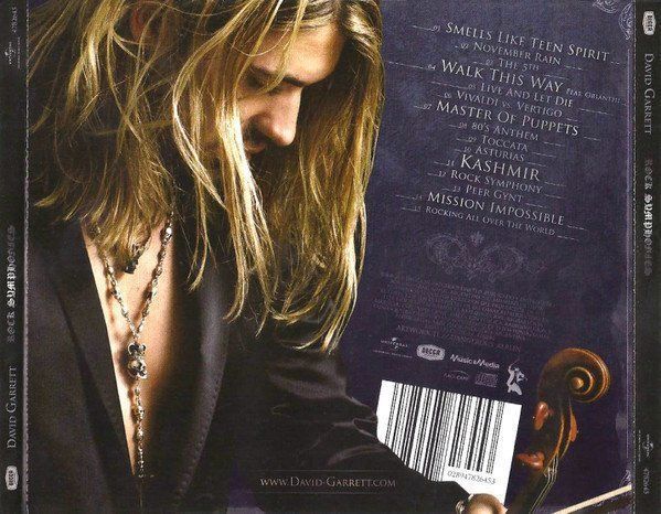CD: David Garrett ROCK SYMPHONIES  Marcus Wolf Klassik CD – Usato da Kandergrund venduto da Sososo 1