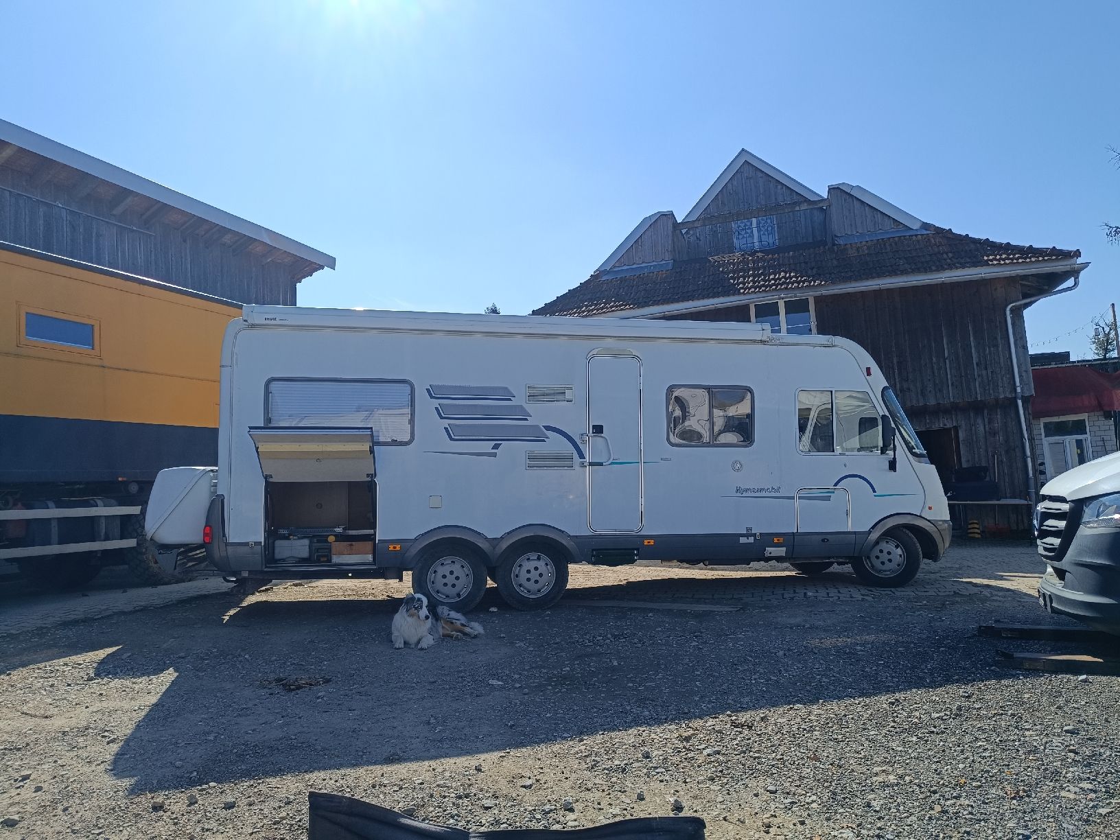 Hymer Camping Fahrzeuge: Hymermobil wohnmobiel – Gebraucht aus wittenbach von frisen 9