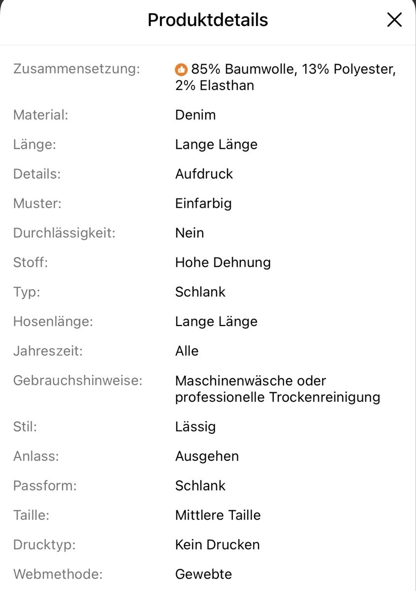 Jeans: Coole Jeans mit Leopardenmuster, Grösse 39 – Neu und originalverpackt aus Au ZH von Jaggy4 4